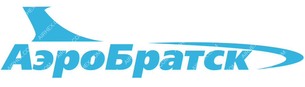 AeroBratsk logo with name