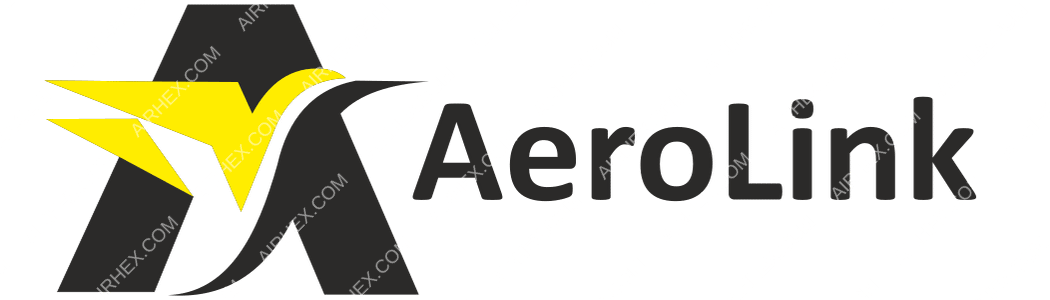 AeroLink logo with name