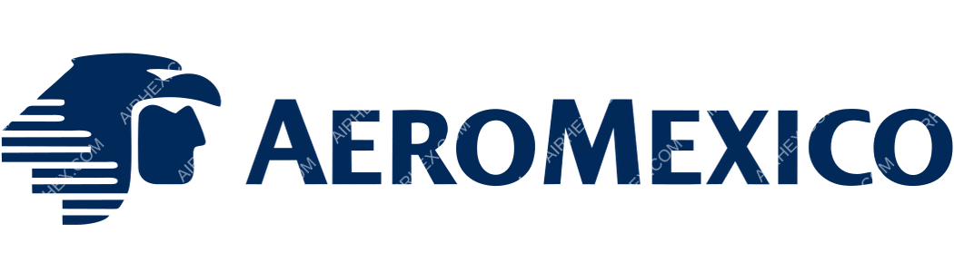 Aeromexico logo with name
