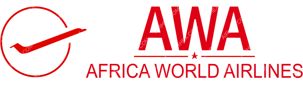 Africa World Airlines logo with name