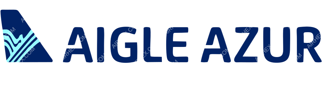 Aigle Azur logo with name