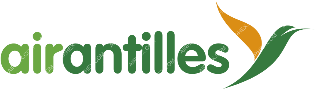 Air Antilles logo with name