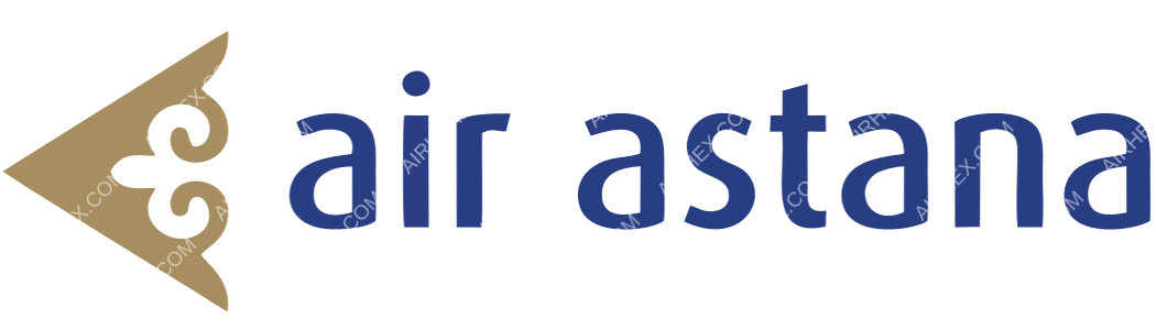 Air Astana logo with name