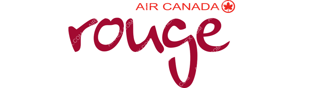 Air Canada Rouge logo with name