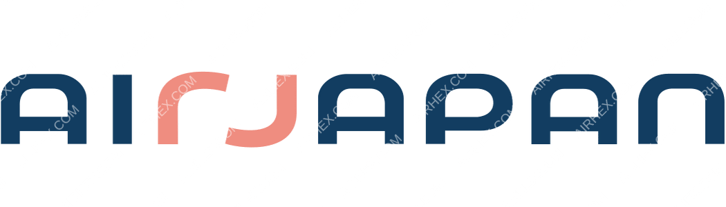 Air Japan logo with name