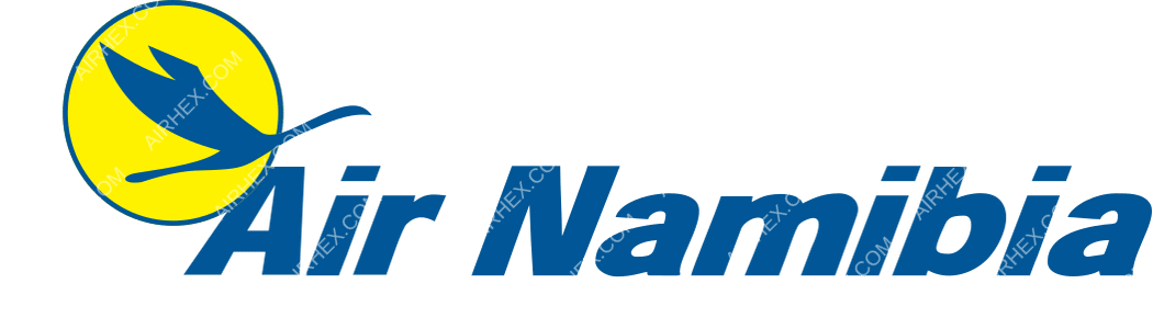 Air Namibia logo with name