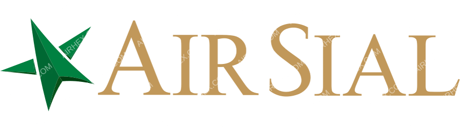 AirSial logo AirSial logo with name