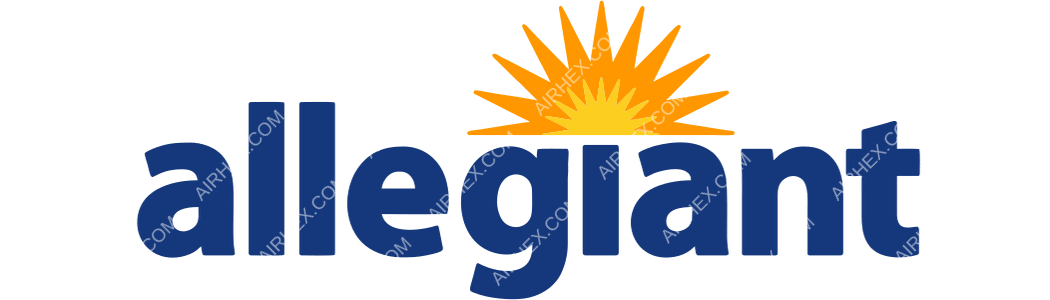 Allegiant Air logo with name