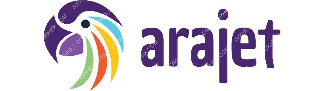 Arajet logo with name