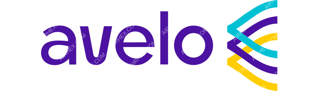 Avelo Airlines logo with name
