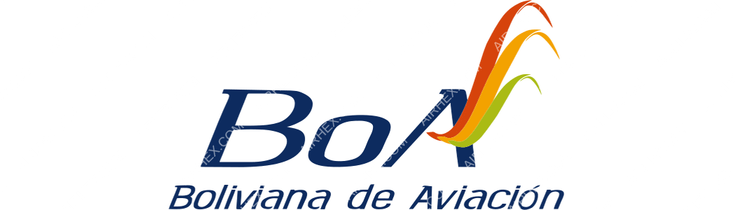 BOA Boliviana de Aviación logo with name