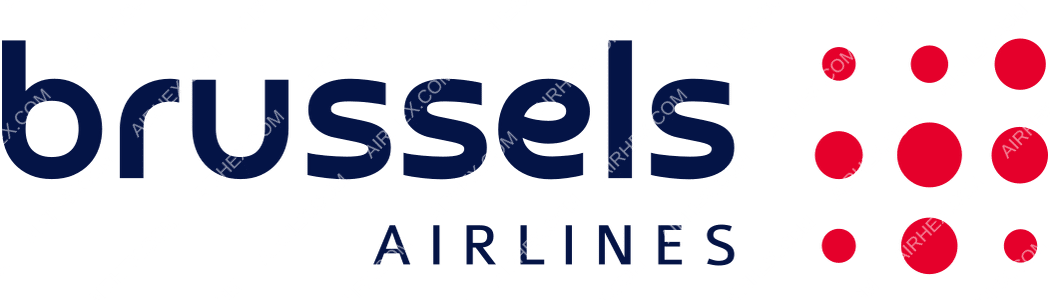 Brussels Airlines logo with name