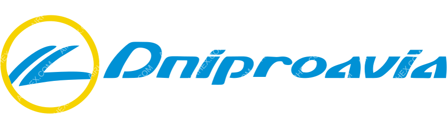 Dniproavia logo with name dark