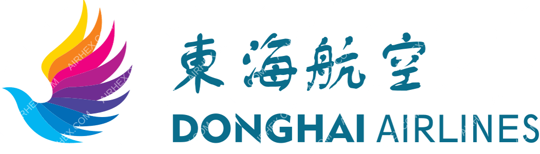 Donghai Airlines logo with name