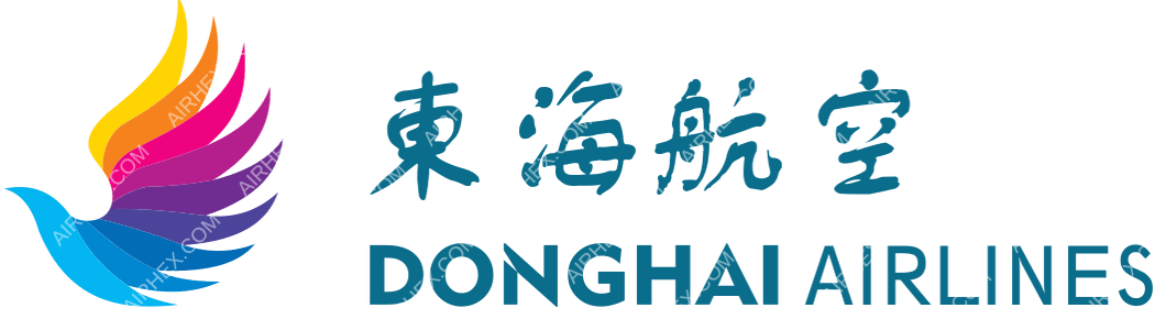 Donghai Airlines logo (updated 2025) - Airhex