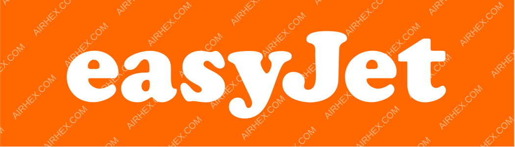 easyJet logo with name