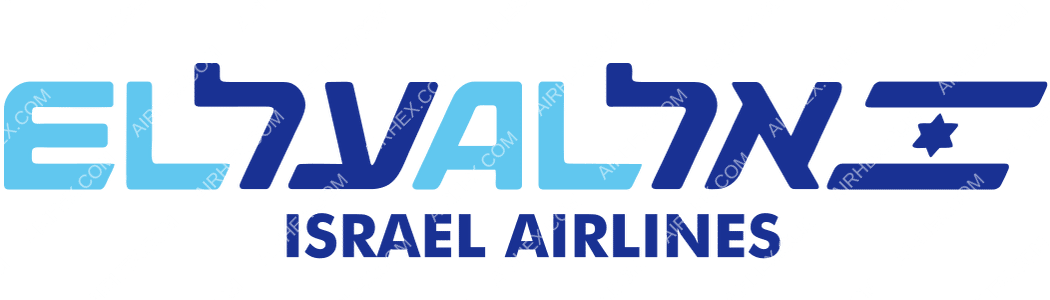 EL AL logo with name