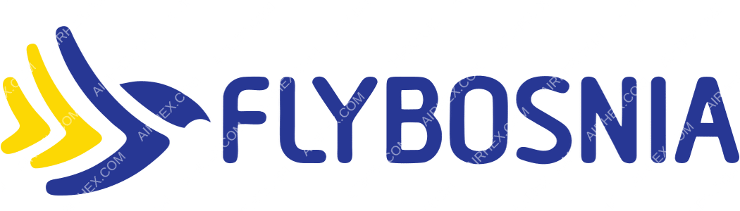 FlyBosnia logo with name