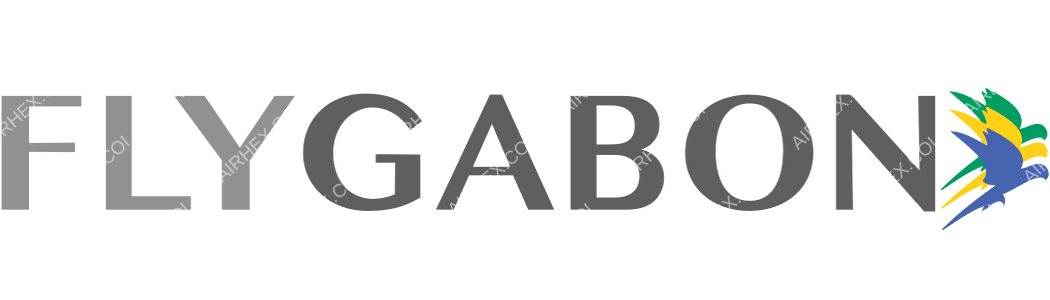 FlyGabon logo with name