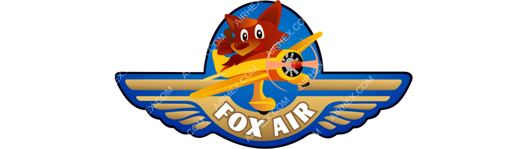 Fox Aircraft logo with name