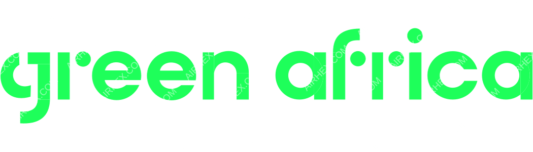 Green Africa Airways logo with name