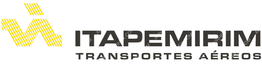 ITA Transportes Aéreos logo with name dark