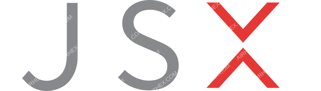 JSX Air logo JSX Air logo with name
