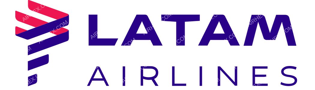 LATAM Airlines Colombia logo with name LATAM Airlines Colombia logo with name
