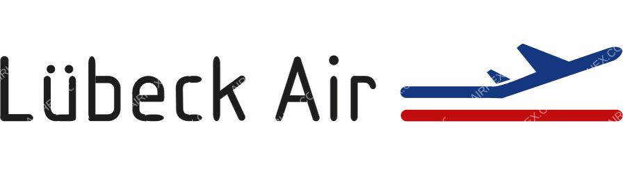 Lübeck Air logo with name