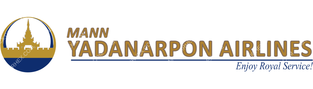 Mann Yadanarpon Airlines logo with name