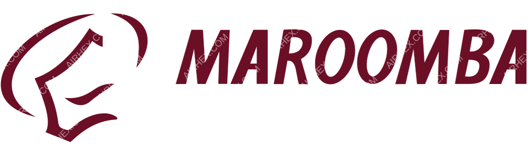 Maroomba Airlines logo with name