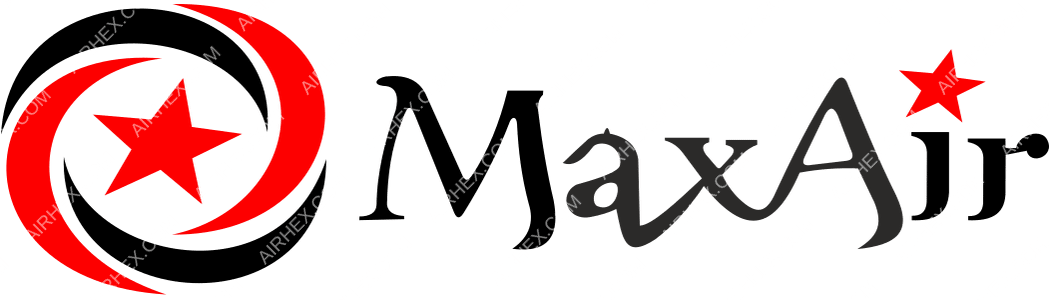Max Air logo with name