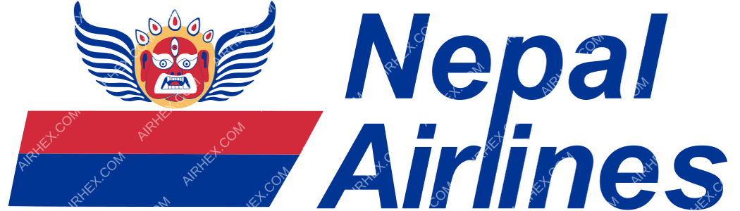 Nepal Airlines logo with name
