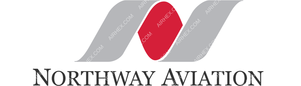 Northway Aviation logo with name Northway Aviation logo with name