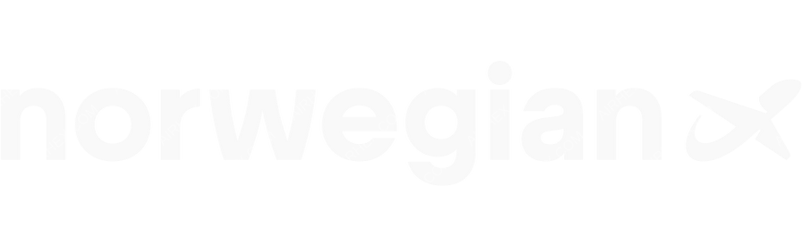 Norwegian logo with name dark