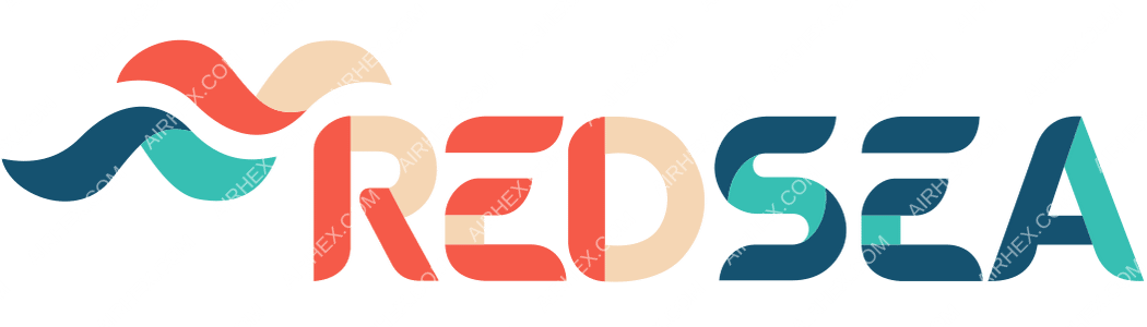 Red Sea Airlines logo with name