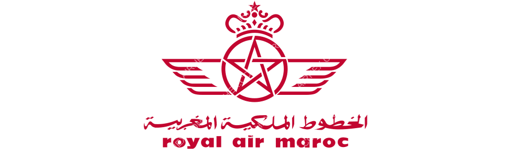 Royal Air Maroc Express logo with name