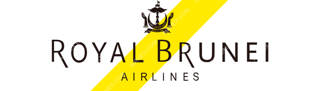 Royal Brunei Airlines logo with name
