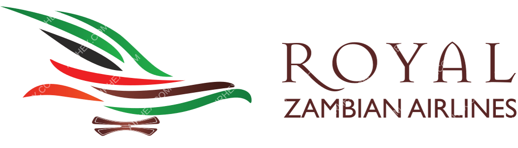 Royal Zambian Airlines logo with name