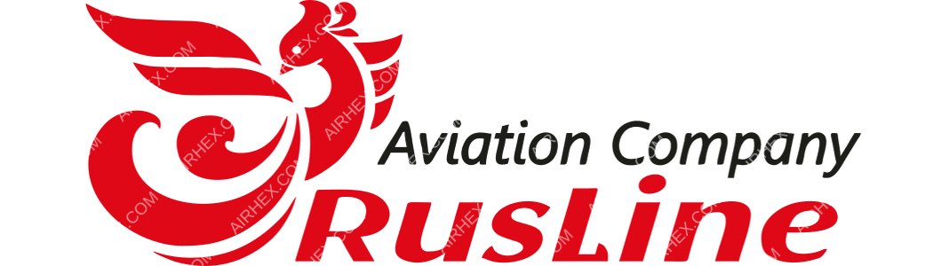 RusLine logo with name