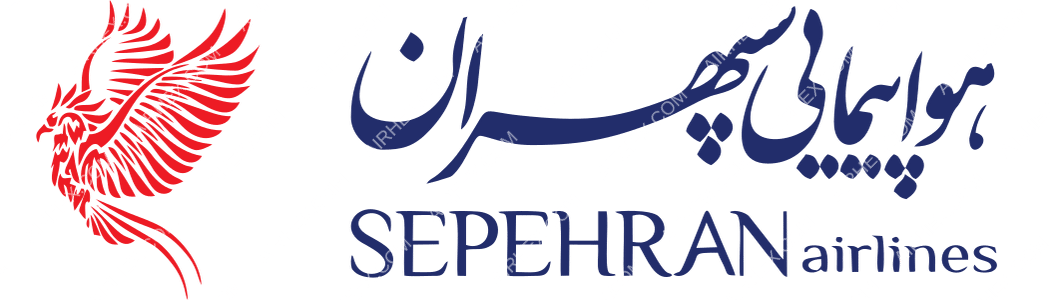 Sepehran Airlines logo with name