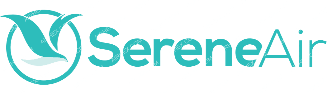 Serene Air logo (updated 2025) - Airhex