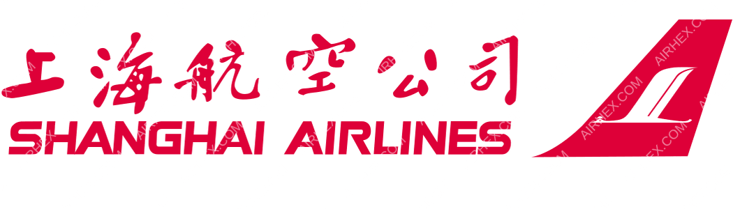 Shanghai Airlines logo with name