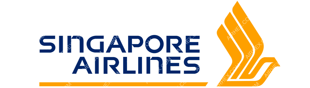 Singapore Airlines logo with name