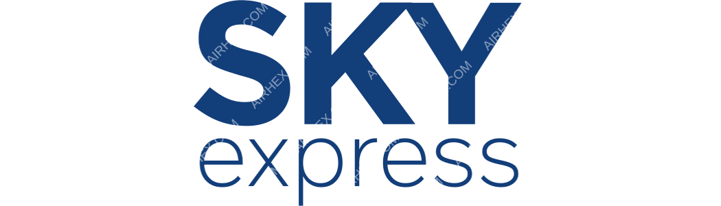 Sky Express Greece logo with name
