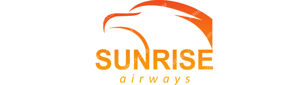 Sunrise Airways (Dominica) logo with name