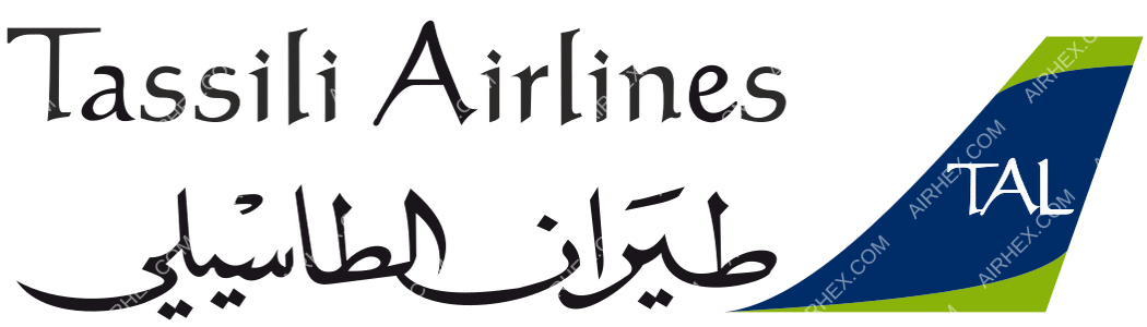 Tassili Airlines logo with name
