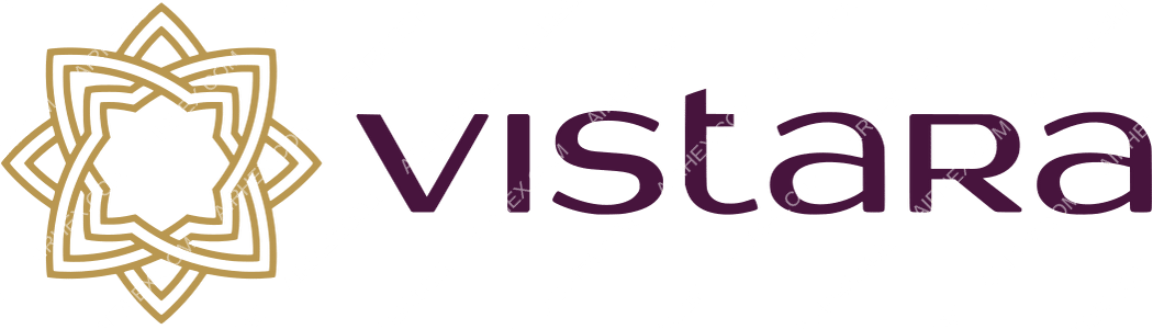Vistara logo with name