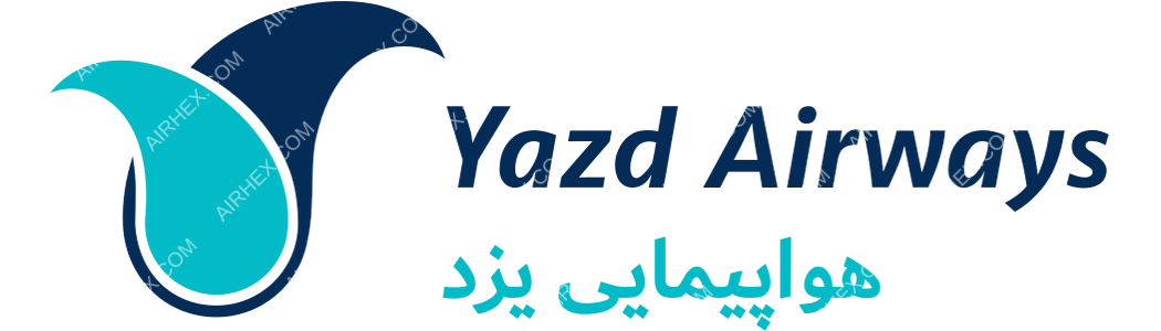 Yazd Airways logo with name
