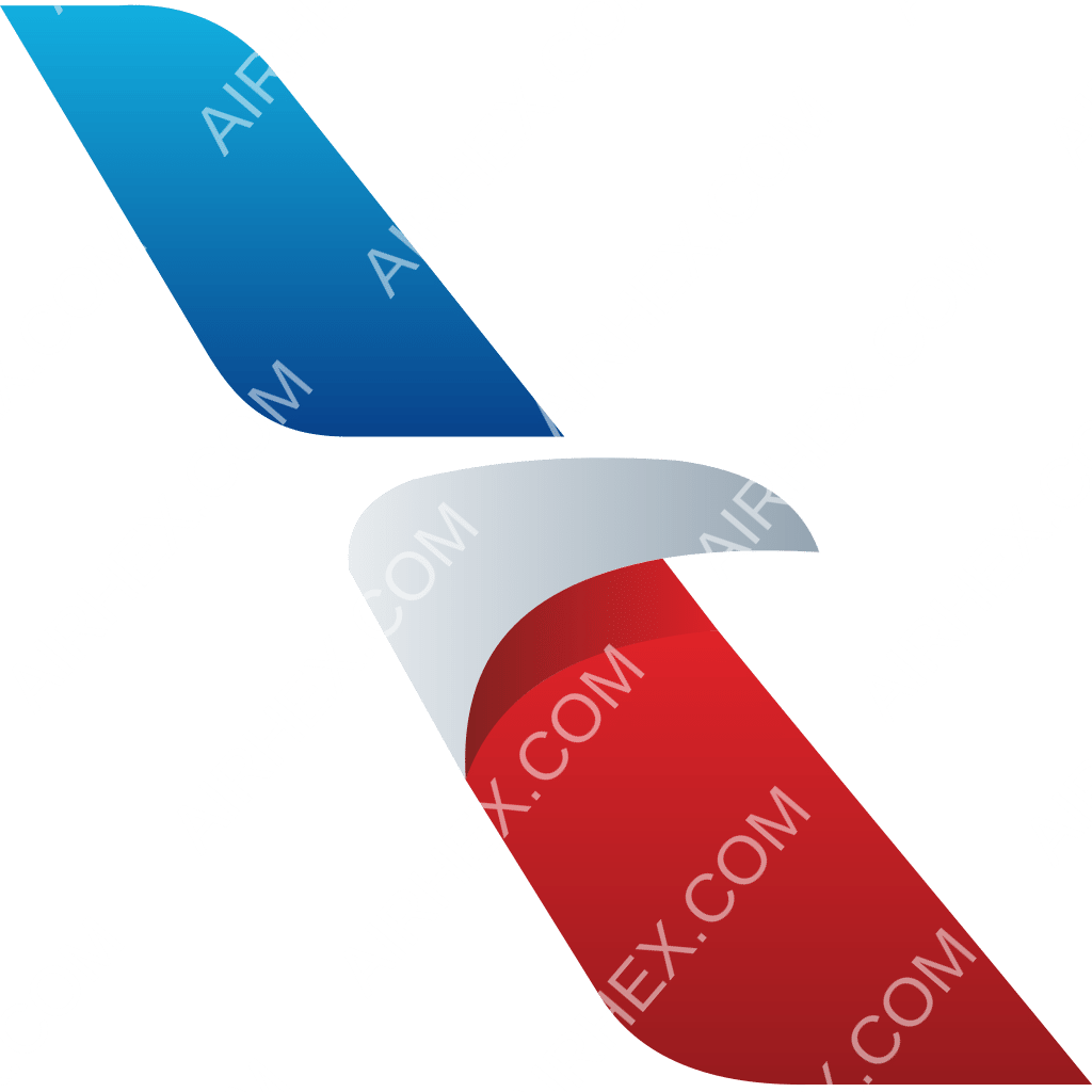 American Airlines logo (updated 2024) Airhex